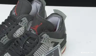 'BRED' OF 4 X 2020 RED JORDAN BLACK AIR  0603